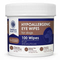 Coconut Scented Pet Eye Wipes for Dogs & Cats